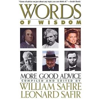 Wisdom Quotes Collection by William Safire