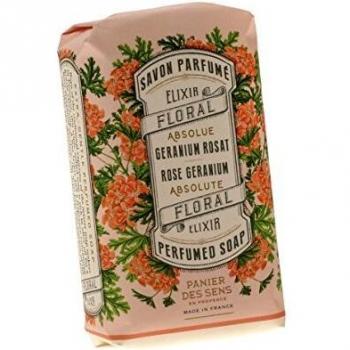 Panier des sens jabon delicada geranio rosa 150gr