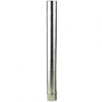 WOLFPACK LINEA PROFESIONAL 22010082 Wolfpack Tubo Acero Galvanizado, Ideal Estufas de Leña, Chimenea, Alta resistencia, Conducto Humos, Ø 150 mm sin llave