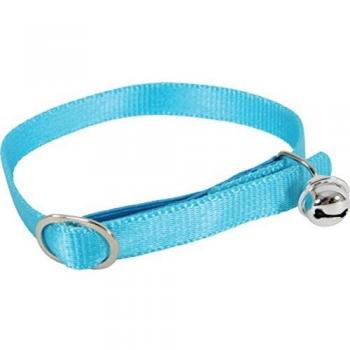 Collar de nylon para gatos 10mm/30cm azul Zolux