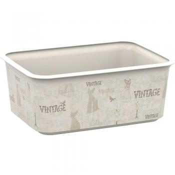 Kis 8428200 1917 01 Caja Chic Box Classic, 3 L, plástico, multicolor, 24 x 17,5 x 10 cm
