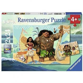 Puzzle Vaiana Disney 2x24 piezas para niños a partir de 4 años