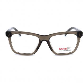 Kartell KL004V 04 Men's Eyeglasses Brown Size 54 - Blue Light Block Available