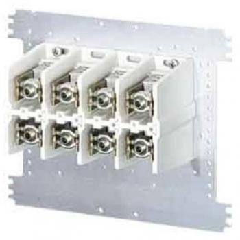 Hensel Mi VE 304 4-Pole Terminal Strip, 630A, Gray, for Panel Mounting