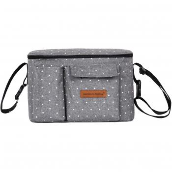 Bolsa organizadora de cochecitos para mamá nueva,bolsa de cochecito súper liviana, almacenamiento de pañales, pañales, billeteras, juguetes, ropa de bebé, botellas de leche