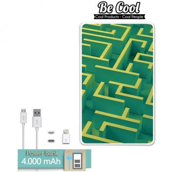 Becool® - Batería Externa Power Bank 4000 mah + Gratis 1 cable USB-MicroUsb