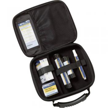 Fluke Networks NFC Fiber Optic Cleaning Kit and Tester Case