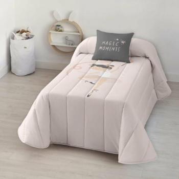 Colcha Infantil Bouti Algodón Rosa 190x270 cm
