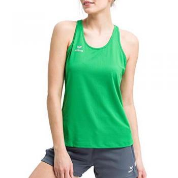Erima Squad Women's Sleeveless T-shirt Fern Green / Emerald / Silver Grey 36