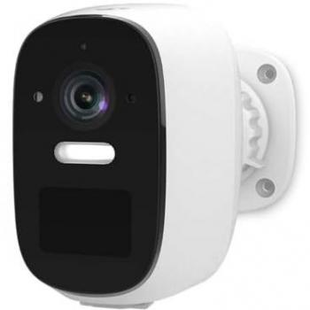 Cámara Exterior Wi-Fi SmartLife 4MP Quad HD 1440p con Batería, IP66, Inclinación Pan-Tilt, Detección de Movimiento y Visión Nocturna - Autonomía de hasta 10