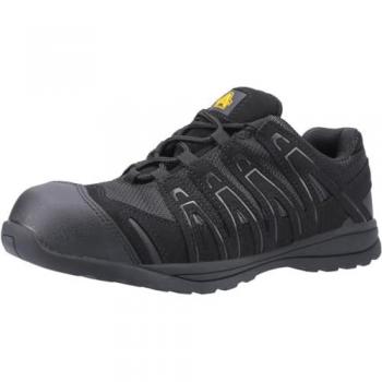 Amblers Safety FS40C Black Safety Trainers - Size 3 UK