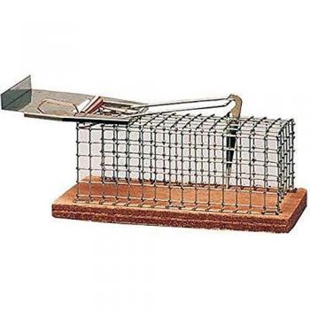Trampa para ratones de madera Luna, 1 entrada, 16 cm