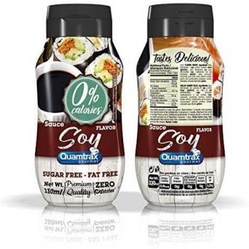 Quamtrax Gourmet Sauce Soja 0% kcal 330 ml