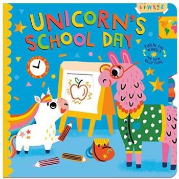 Unicorn's School Day: Turn the Wheels for Some Holiday Fun!