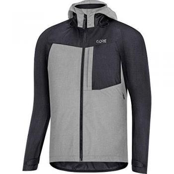 GORE WEAR C5 Chaqueta de Ciclismo para Hombre con Capucha GORE-TEX, M, Negro