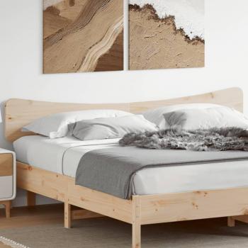 Cabecero de madera maciza de pino 180 cm Vidaxl