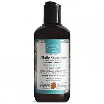 Aceite de Ducha Menta y Piña - Comptoir des Huiles, 250 ml