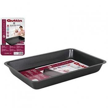 Quttin Bandeja Rectangular, 28.5 x 19.5 cm/0.5 mm, Metal, Multicolor, Talla Unica
