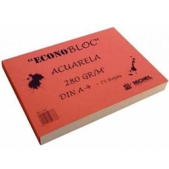 ECONOBLOC DE ACUARELA A-3 280g 75 hojas