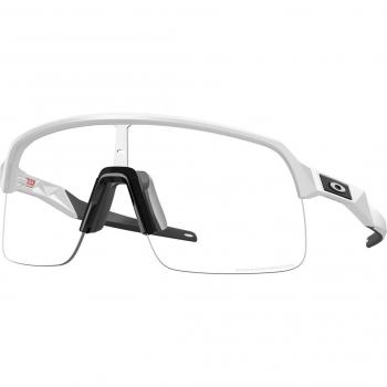 Gafas de ciclismo Oakley Sutro Lite Matte White con lentes Clear to Black Photochromic