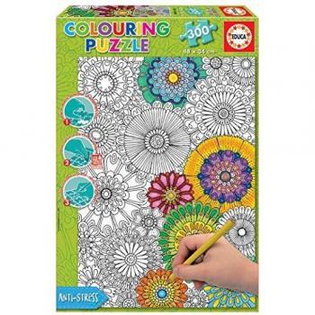 Educa Borrás - Colouring Puzzle, 42.9 x 30.0 x 5.6