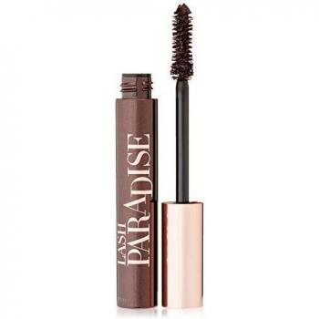 L'Oréal Paris Máscara de Pestañas Lash Paradise Moonlight, Volumen y Longitud, Sutiles Reflejos de Color, Enriquecida con Aceite de Ricino, Tono: Marrón