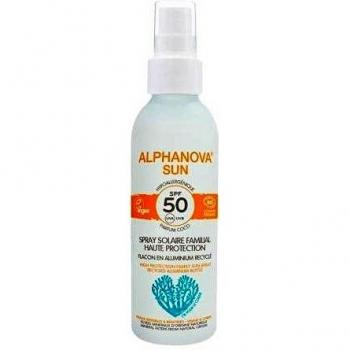 Alphanova Organic Hypoallergenic Family Sun Spray SPF50 150g