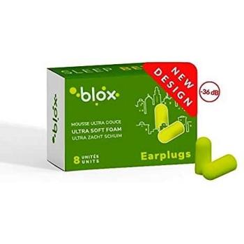 Blox Espuma Cónico - Tapones Para Los Oídos - Sueño, Descanso - 4 Pares
