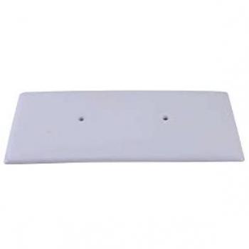 Placa de Cobertura Externa para Cassetta de Polietileno Blanca 6/8 Pucci