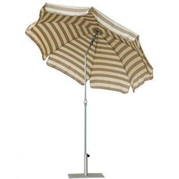 Productos Holly® Stabielo® Tiempo Libre de dos colores sol - Pantalla con metal Knicker - 100% poliéster 185 g/m² aprox. - Modelo: Lübeck Silver - Alicates montaña - Fabricado en Alemania - 200 cm redondo - 3 colores - A Pedido Co