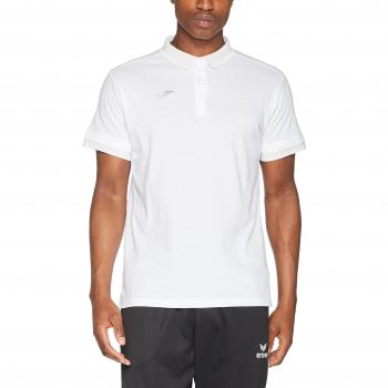Joma Bali II Short Sleeve Polo Shirt for Men - White - XL