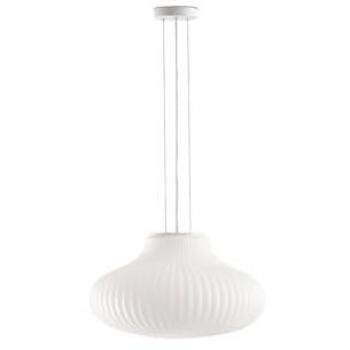Lámpara de Techo Colgante Globo Isabelle 50 cm Blanco Mate
