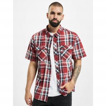 Brandit Roadstar Red Short Sleeve Shirt for Men - Size S