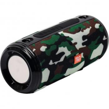 Altavoz Portátil Bluetooth Klack 537 con LED y Función Manos Libres - Camuflaje