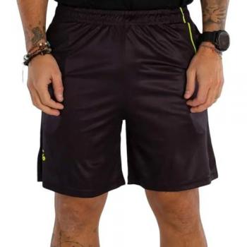 Pantalón Corto Vibor-A Black Mamba Edición Aniversario Negro Amarillo Flúor
