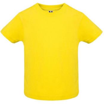 Camiseta Bebé Manga Corta Cuello Redondo con Corchetes ROLY