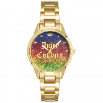 Juicy Couture Women's Watch JC1276RBGB - 34mm Transparent Multicolored