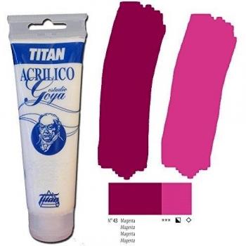 ACRÍLICO GOYA ESTUDIO MAGENTA 125 ML Nº 43