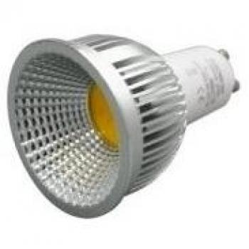 Bombilla GU10 DICROICA LED. 120º. 5W. Luz cálida