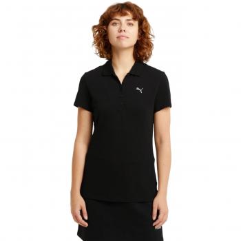 Polo para Mujer Negro - Essentials