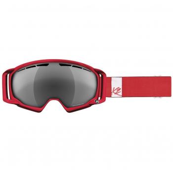 K2 para mujer gafas de esquí gafas de captura Pro Zeiss, Ruby Rojo Silver Colour, 1054203.1.2, 1SIZ