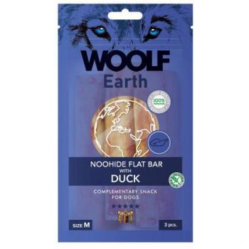 Barrita de Pato para perro - Snack Woolf Earth, Barrita Plana con Pato Woolf Earth Noohide M