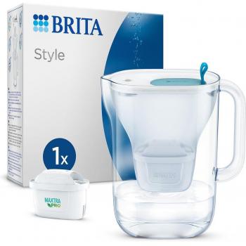 BRITA Jarra Filtradora de Agua Style 2,4 Litros con Filtro MAXTRA PRO