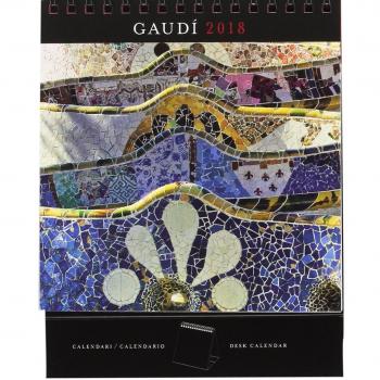 Calendari 2018 Gaudi - sobretaula