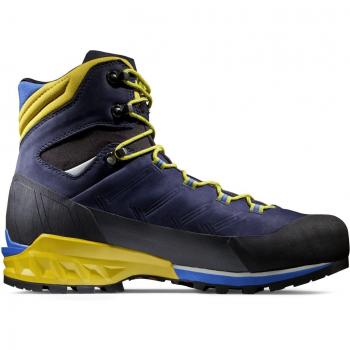 Botas de montaña de hombre Mammut Kento Advanced High GORE-TEX azul amarillo - 46