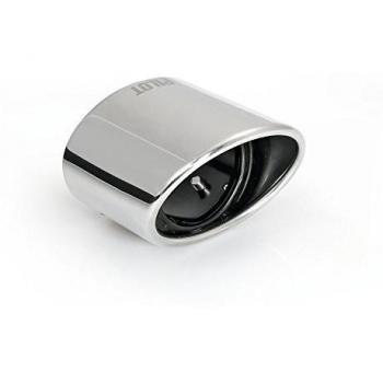 Cola Escape Ts 500 Ovale Acero Inox Oval Pulido Diametro Adaptable Al Tubo Original 40 > 54 Mm
