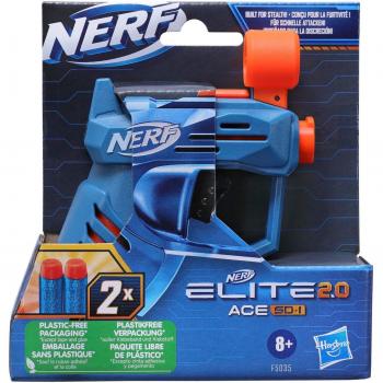 Nerf Elite 2.0 Ace SD-1 Pistola Lanzadardos de Hasbro