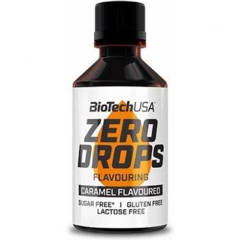 Zero Drops Caramel Biotech USA - Suplemento Nutritivo para tus Desayunos y Meriendas