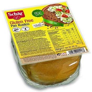 Pan Rustico Sin Gluten Schar 250 Gramos