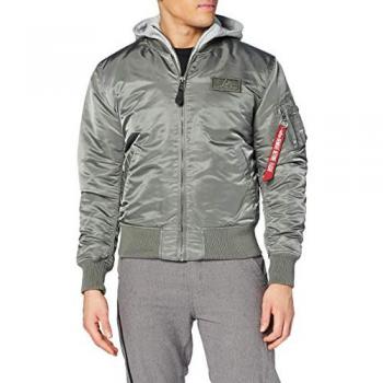 Alpha Industries Men's MA-1 D-Tec Bomber Jacket - Vintage Green